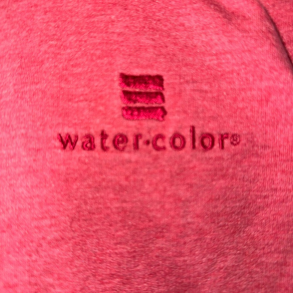 Peter Millar Water-Color Embroidered Sweatshirt in Pink